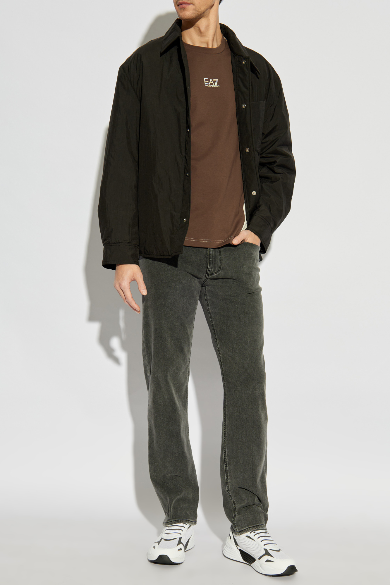 Grey Straight leg jeans Emporio Armani - Vitkac Italy